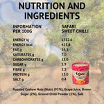 Safari Sweet Chilli Cashew Nuts Tube (100g)