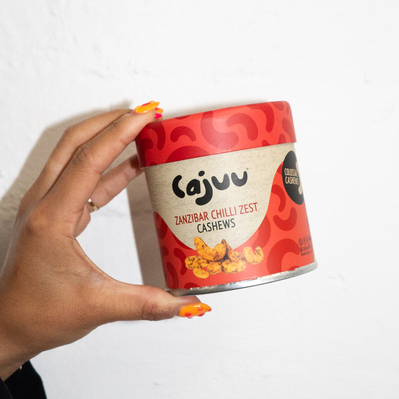 Zanzibar Chilli Zest Cashew Nuts Tube (100g)