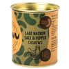 Lake Natron Salt and Pepper Cashew Nuts Tube (Case x 6)