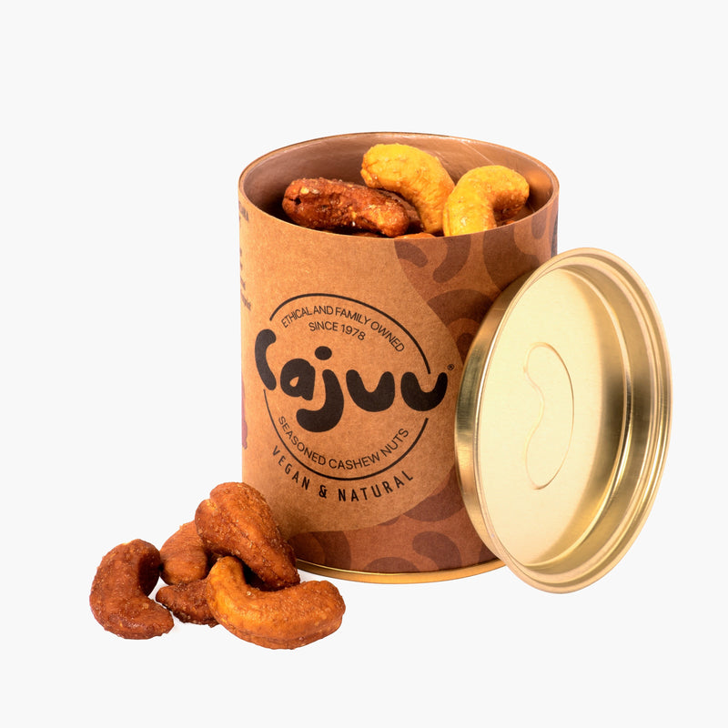 Vanilla and Salted Caramel Cashew Nuts Tube (Case x 6)